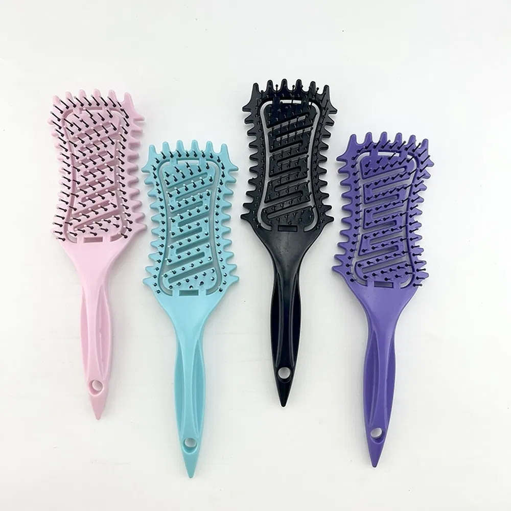 Расческа для густых кудрявых волос с антибактериальным покрытием