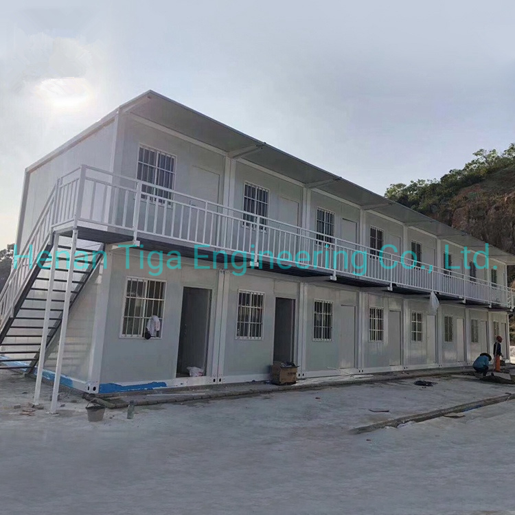 20FT 40FT China Supplier Low Cost Flat Pack Prefab Living House Modular Container Apartment