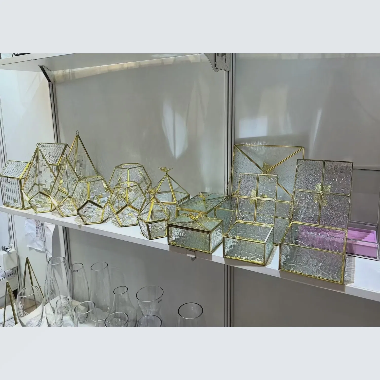 Glass Mirrir Tissue Box Paper Towel Box