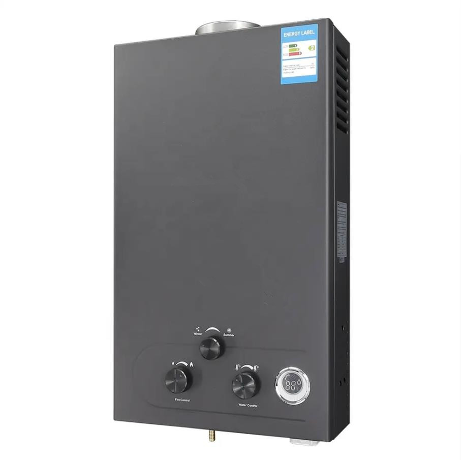 Household 18L Stainless Steel Tankless Instant LPG Gas Water Heater Geyser