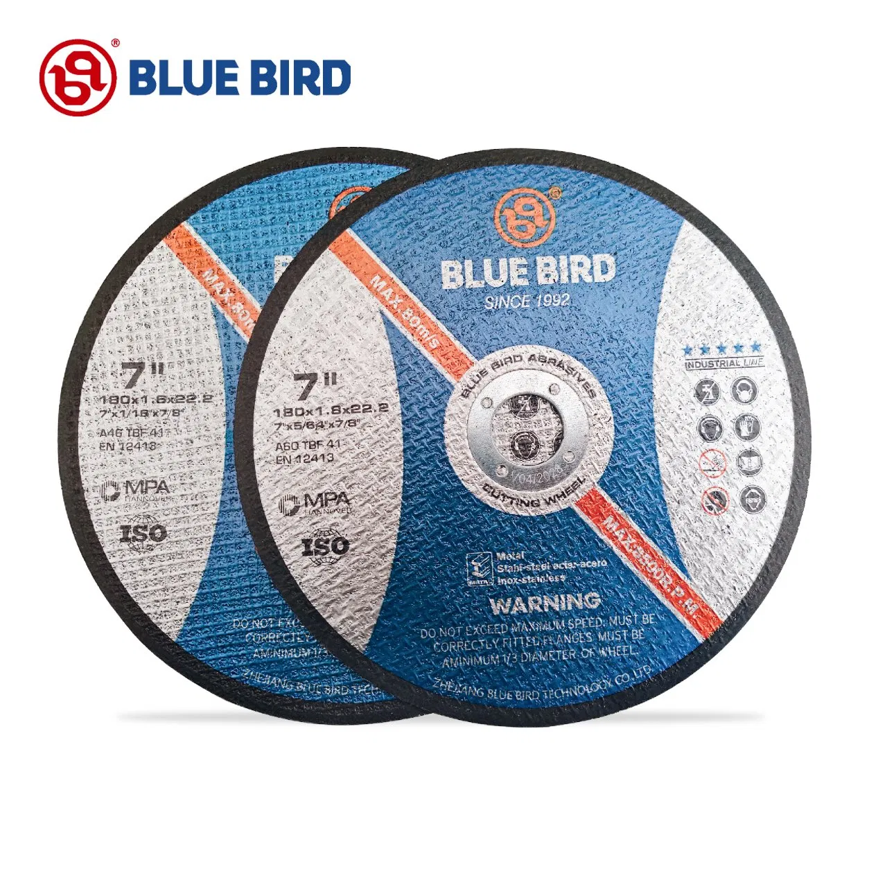 Отрезной круг по металлу 7 дюймов, нержавеющая сталь