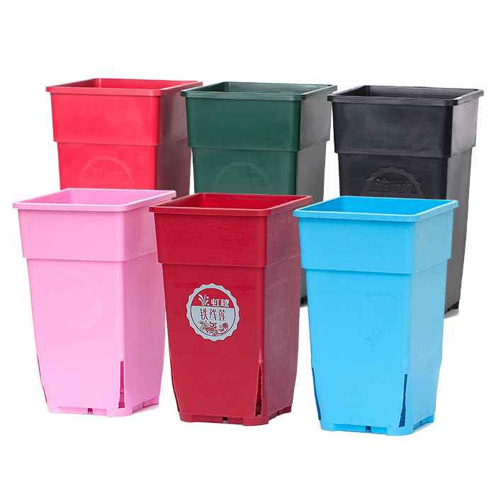 Квадратный пластиковый горшок для рассады