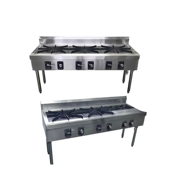 Household Stainless Steel Gas Cooker Table Top Kitchen Cooktop Two Burners Easy Clean Auto Ignition Modern Cooking Appliance