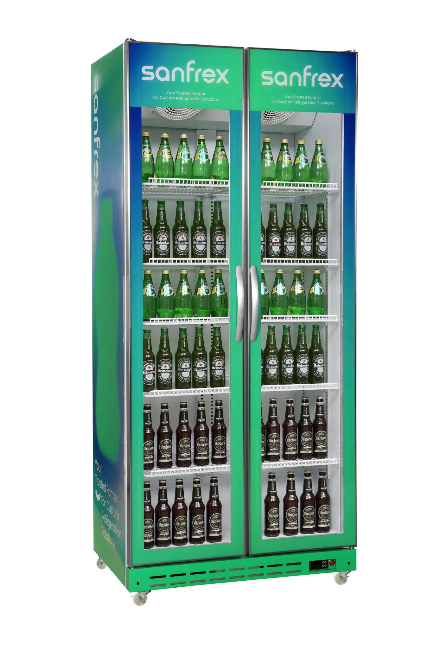 Modern Upright Display Fridge Ideal for Chilled Drinks (Model No.: SS-590FA)