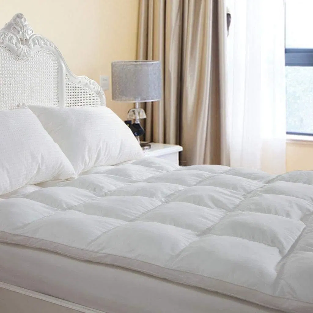 Cooling Mattress Topper Extra Thick Twin Mattress Topper for College Dorm