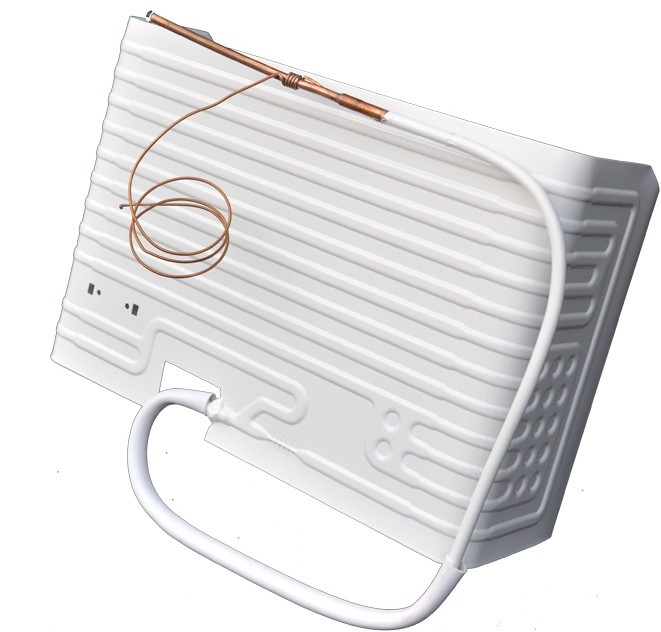 2000*1000mm Black Colour Solar Thermodynamic Roll Bonded Aluminum Panel