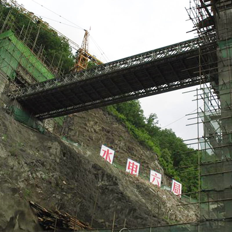 Heavy-Duty Bailey Steel Bridge for Extreme Weather Conditions