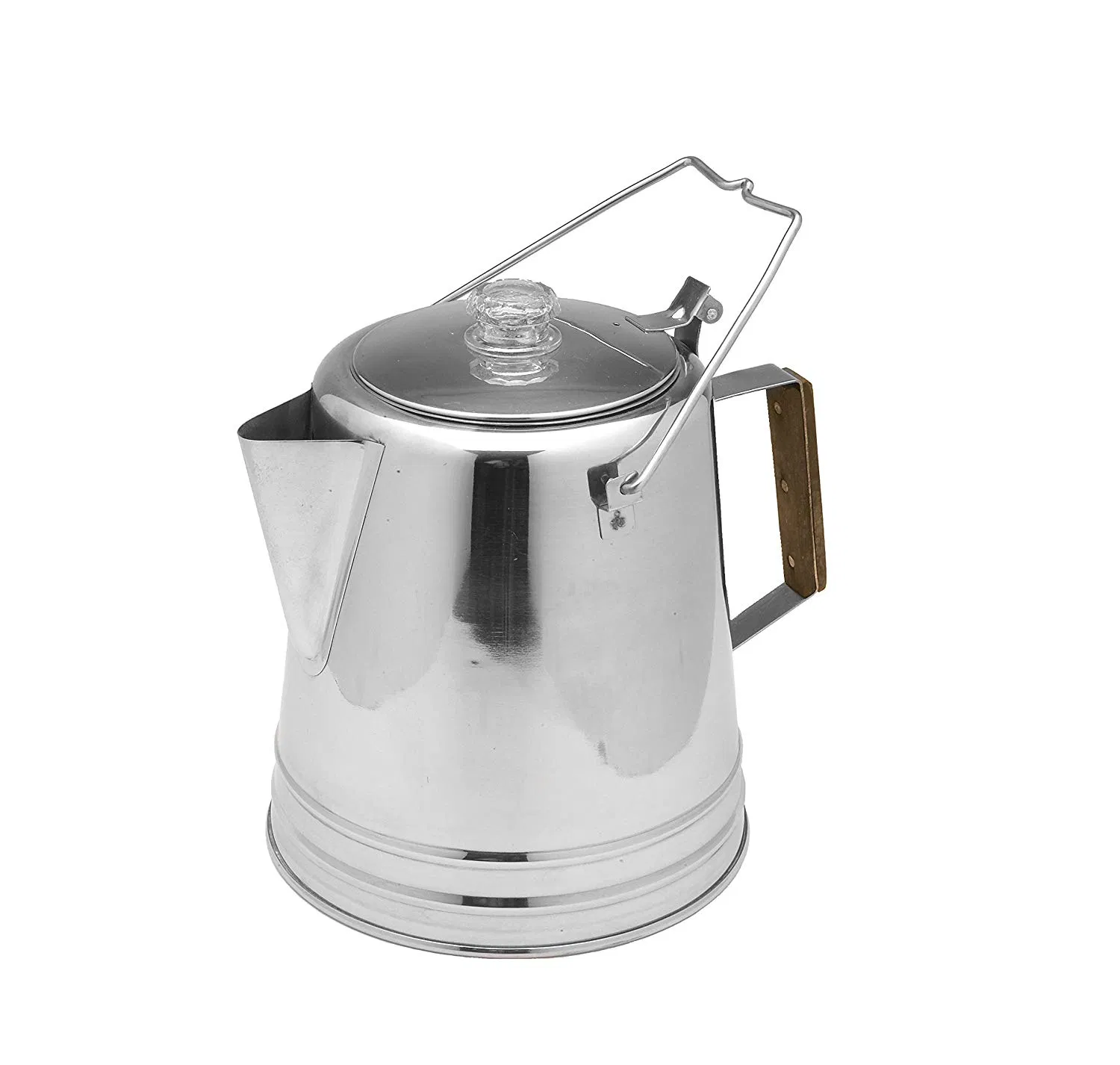 Premium Coffee Pot Set for Camping with Polished Stainless Steel