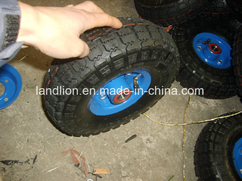 Land Lion Factroy Professional Supply 8 Inch Solid Rubber Wheel Barrow Wheel Castor Wheel