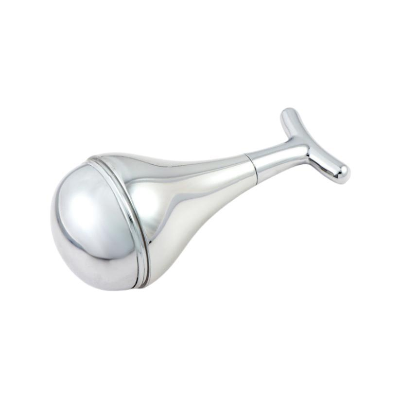 Unbreakable Stainless Steel Ice Globe Face Beauty Massage Roller