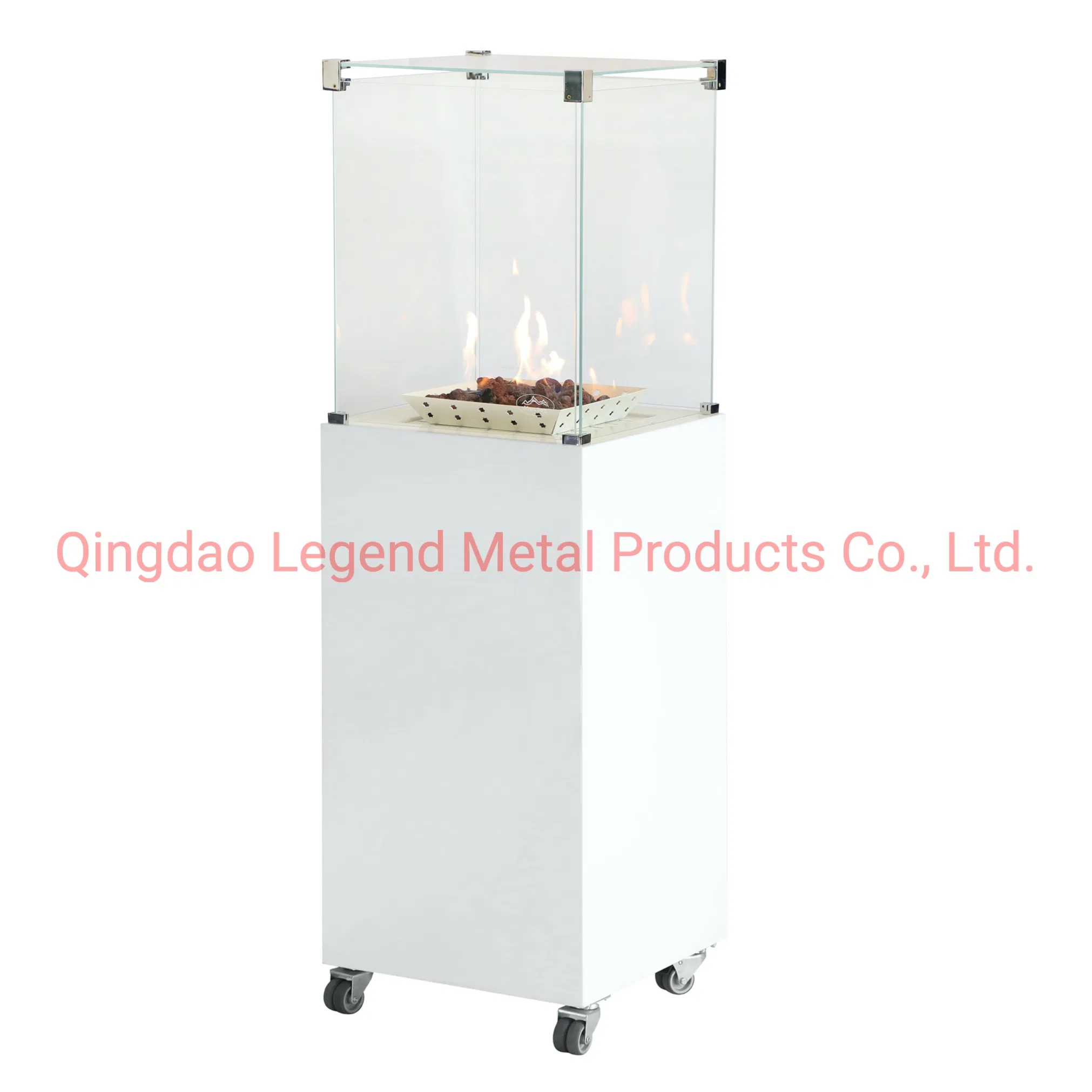 Free Standing Outdoor Patio Gas Heater with Ods Device with Real Flame for Garden Use