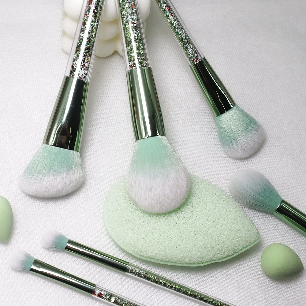 6PCS Makeup Brush Set Eye Brushes Cosmetic Tools Kit for Beginners