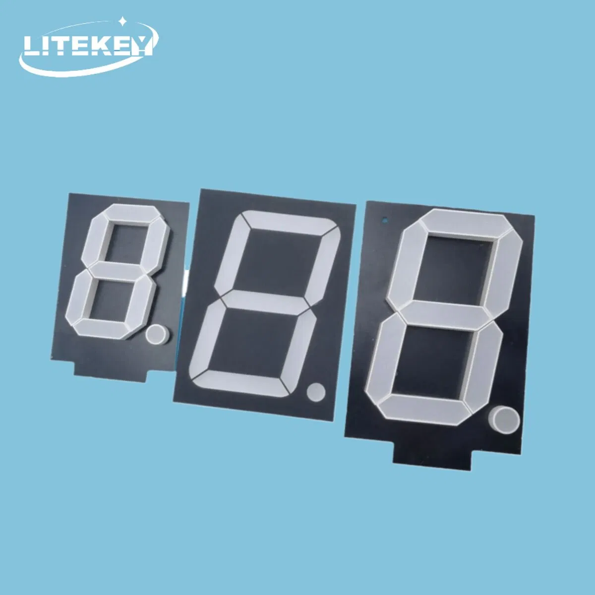 6 Inch Single Digit Assembly 7 Segment LED Display with RoHS From Expert Manufacturer