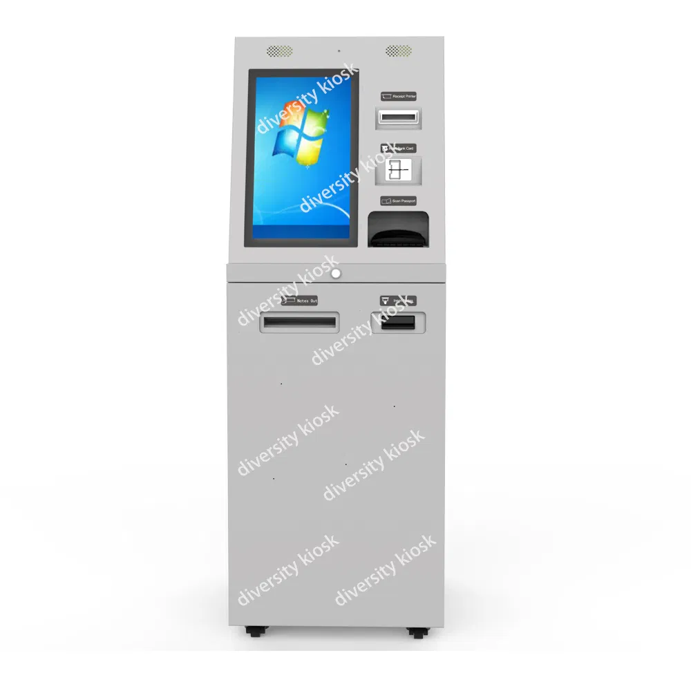 Convenient ATM Kiosk Currency Vending Machine for Bank Airport Hotel Shopping Mall
