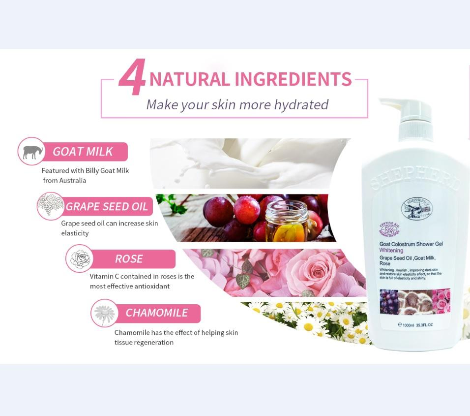 Private Label Natural Organic Lightening Bath Cream