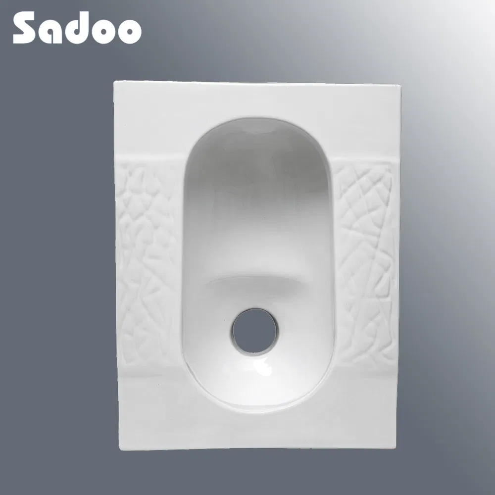 Square Ceramic Squatting Pan SD-77420