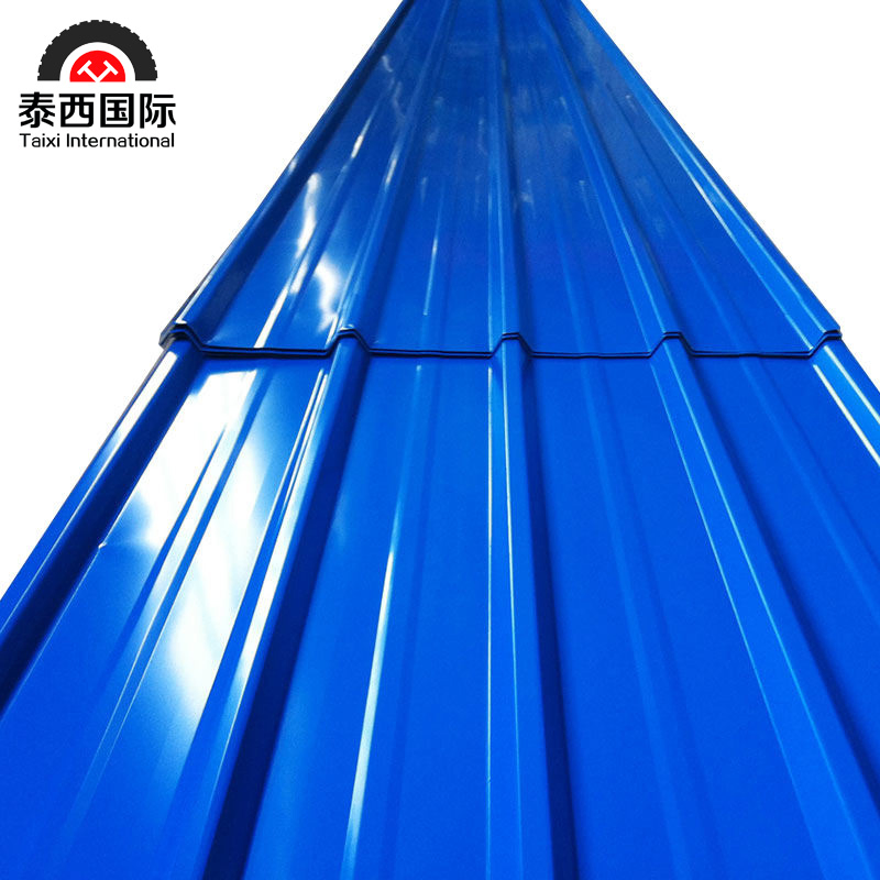 Colored Coated Corrugated Steel Sheet Zinc Coated Corrugated Board Roof Panel