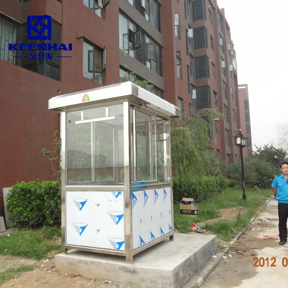 Customized Stainless Steel Portable Prefab Security Guard Cabin
