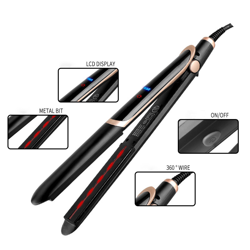 Portable Hair Straightener Clip 2 in 1 From Brazil