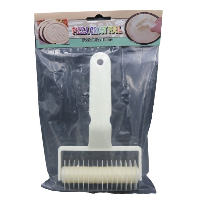 Plastic Barrel Pins Pizza Roller Docker Wheel Kitchen Gadget for Baking
