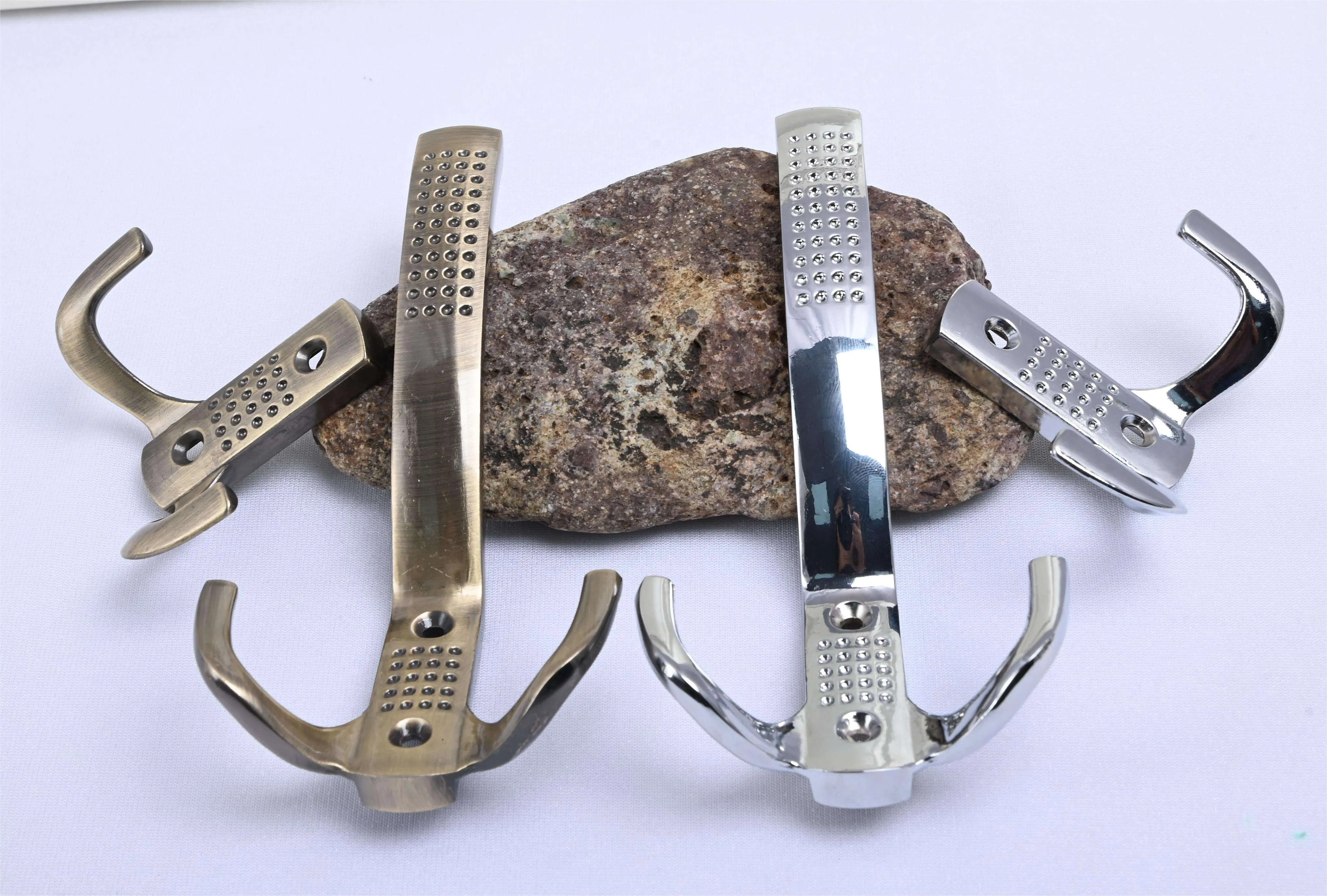 Wholesale Zinc Alloy Wall Mounted Decorative Hook Coat Hooks Clothes Hook