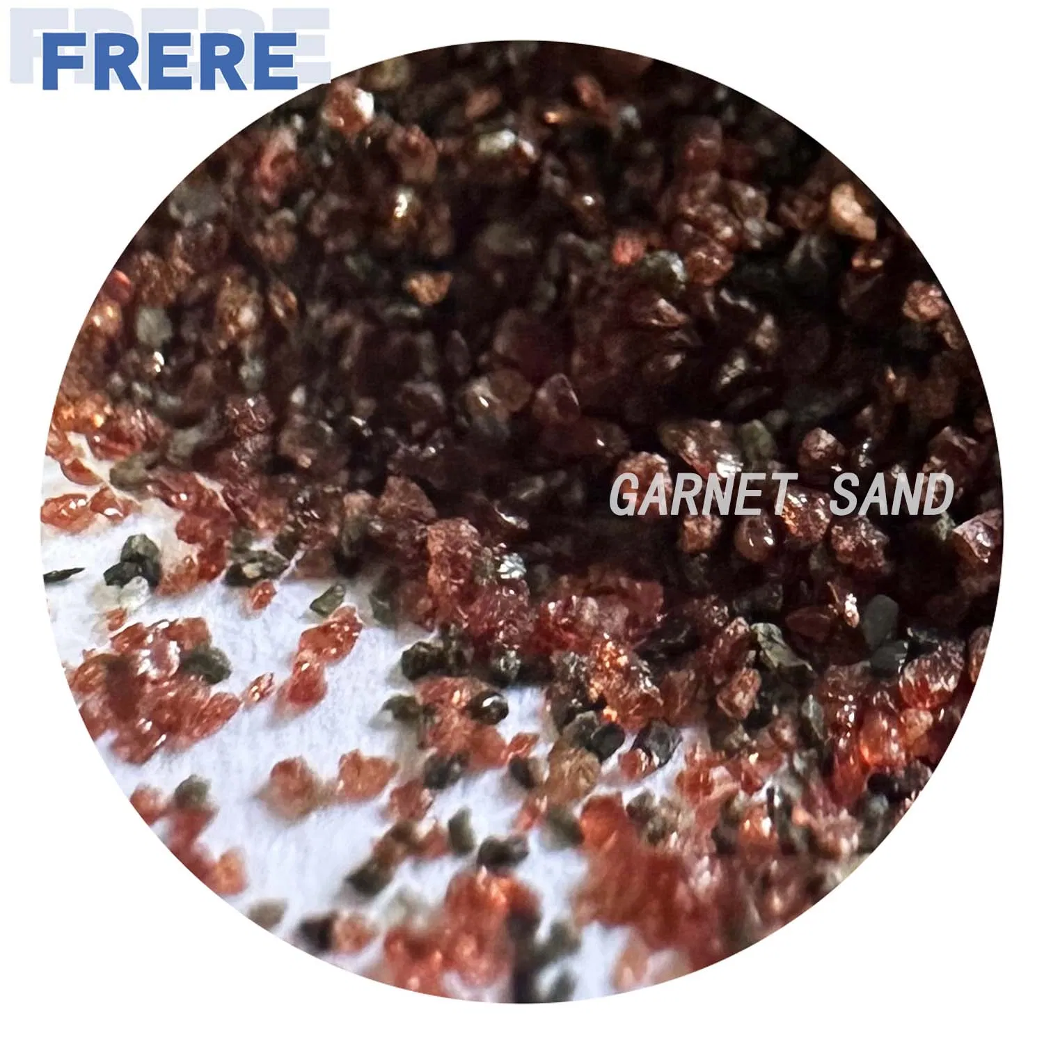 Гранатовый песок для фильтрации воды