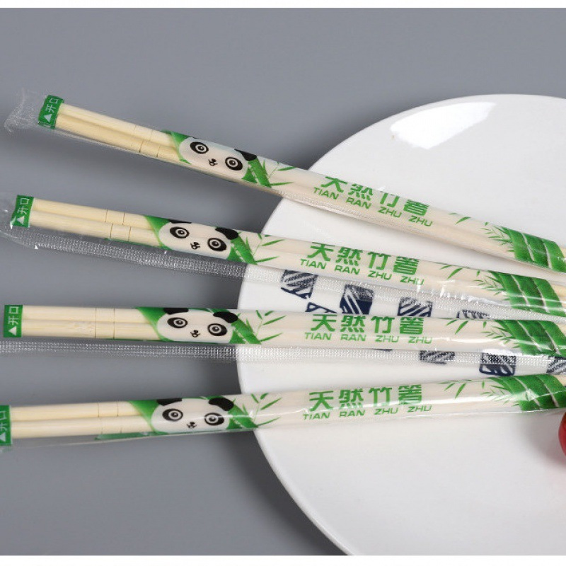 China Factory Restaurant Takeaway Tableware 4.5 / 5 / 5.5 / 6mm Bamboo Products Disposable Chopsticks