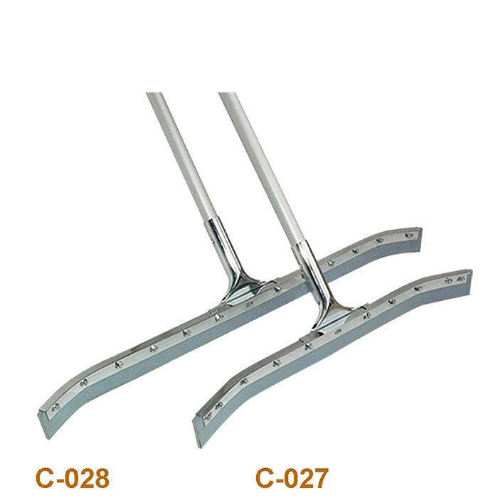 Стальная прямая щетка-скребок Haotian C-031