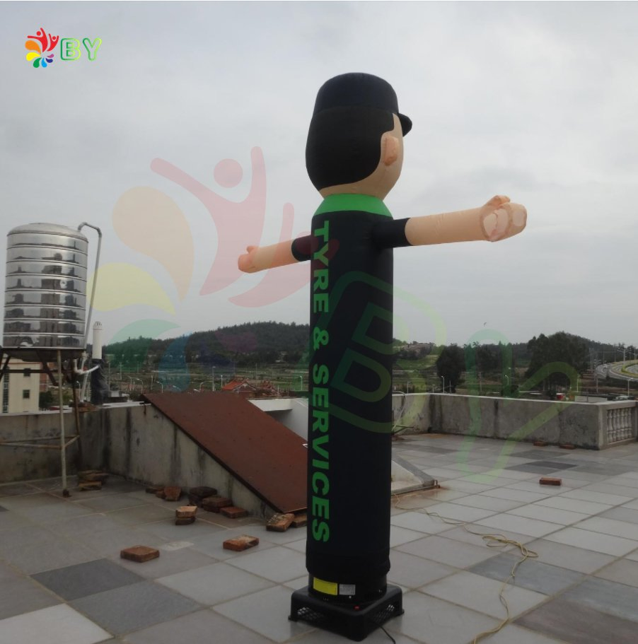 Boyan Cheerful Inflatable Advertising Sky Dancer Balloon Dancing Air Man for Sale