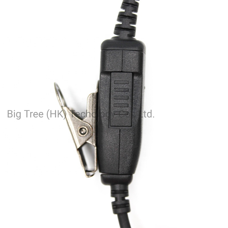 Walkie Talkie C Hook Ptt Earphone with Mic for Motorola Radio