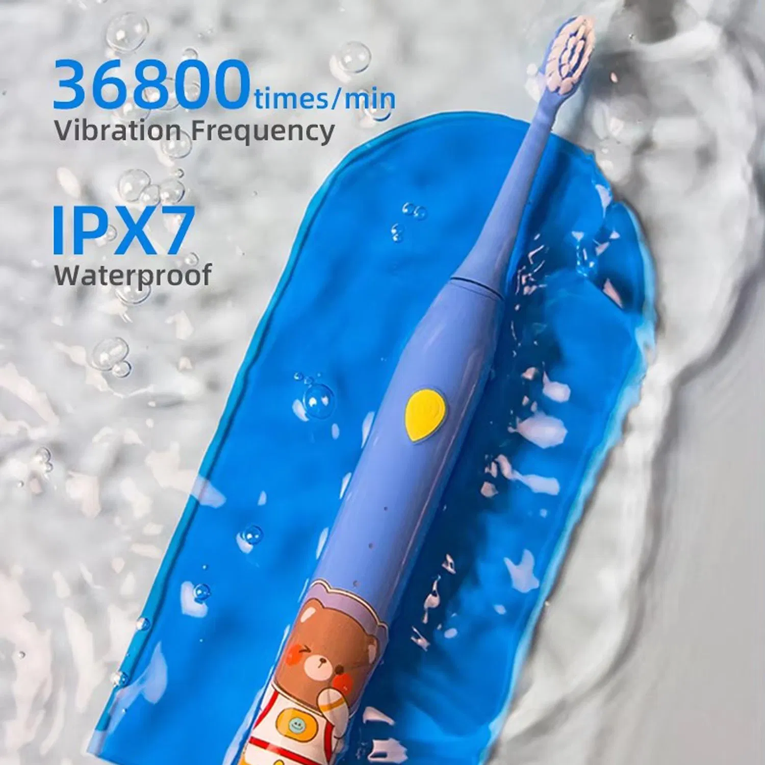 Wholesale High Quality Ipx7 Waterproof Inductive Charging Electric Toothbrush for Kids