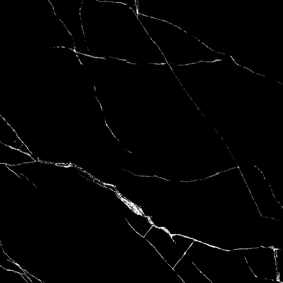 Marble Look Polished Porcelain Tile Black 600*600 Bathroom Tiles