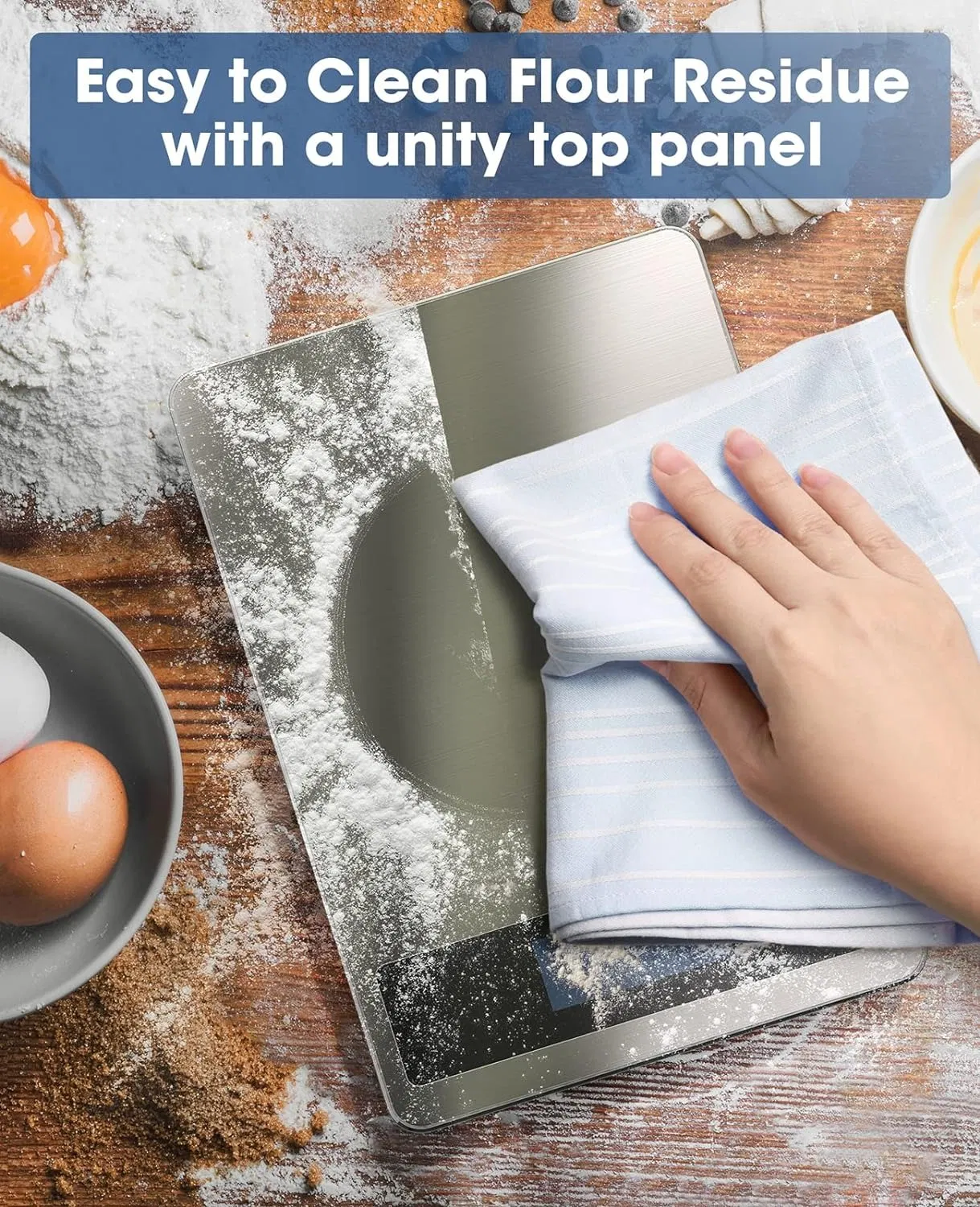 Цифровые кухонные весы с LCD-дисплеем, 5 кг