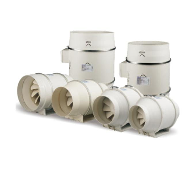 Канальный вентилятор SHF для кондиционеров и птицеводства