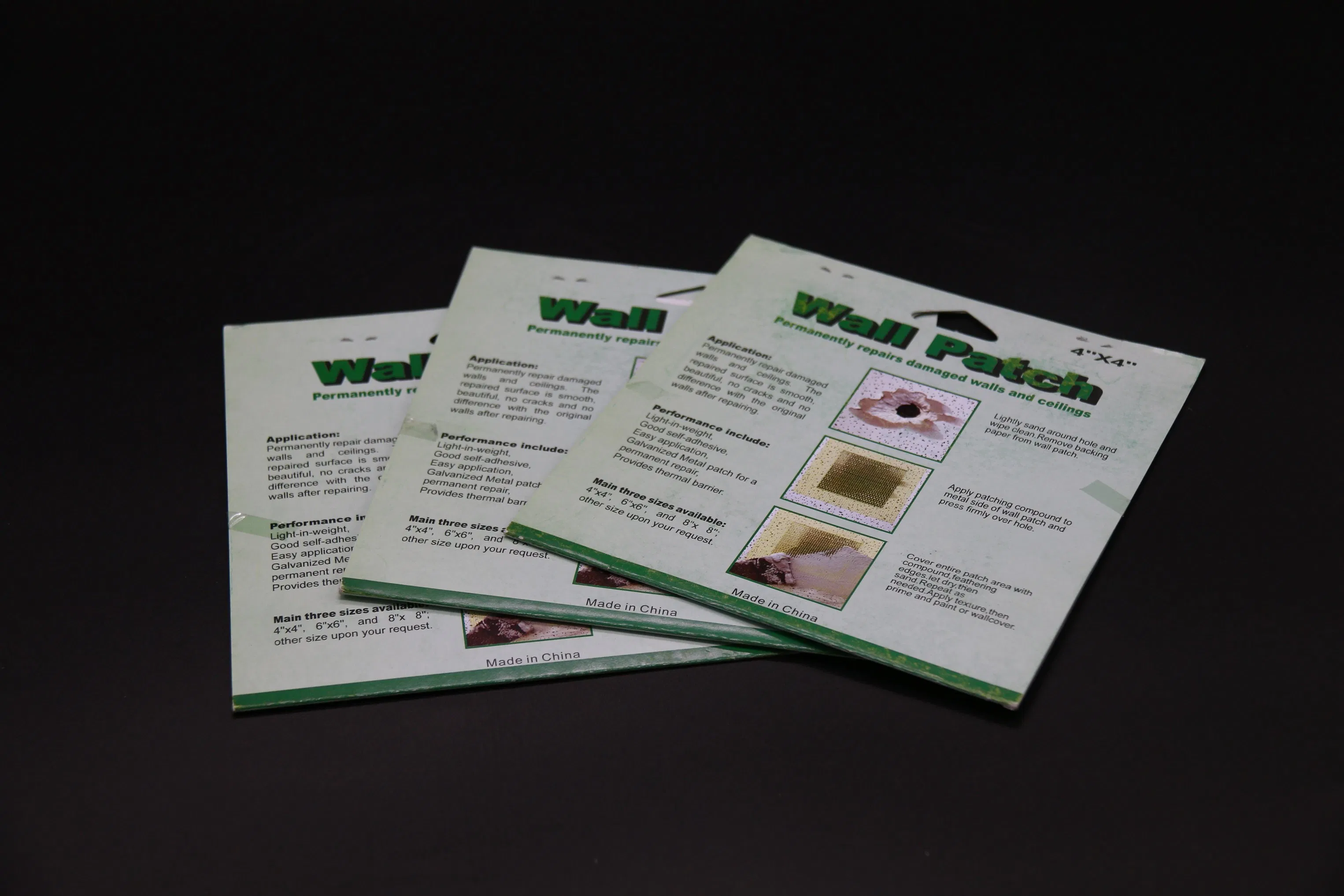 Стекловолоконный армирующий патч для стен