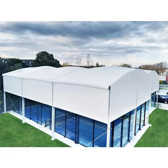 New Arrival Hot Selling Buy Padel Court Paddle Court Paddle Tennis Court Roof Cover Tent