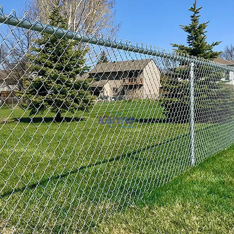 Flexible Diamond Mesh Fence Chain Link Wire for Construction Site Barrier