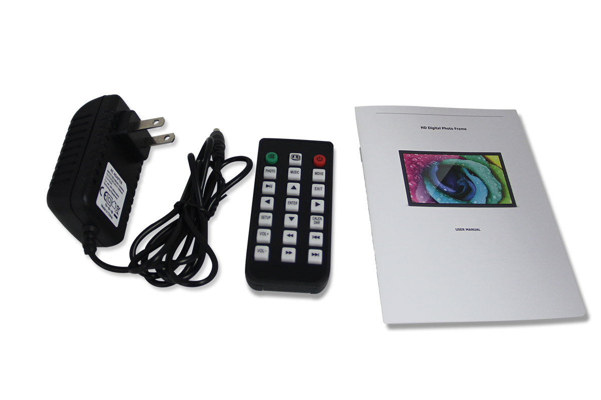 7inch 1280*800 LCD Screen Media Player 1K USB Electronic Digital Photo Picture Frame Video Display