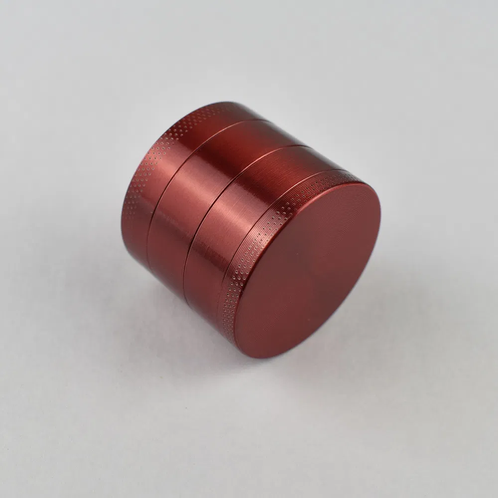 High Quality OEM/ODM 4 Pieces Aluminum Herb Grinder Smoking Accessories Grinder with Custom Logo