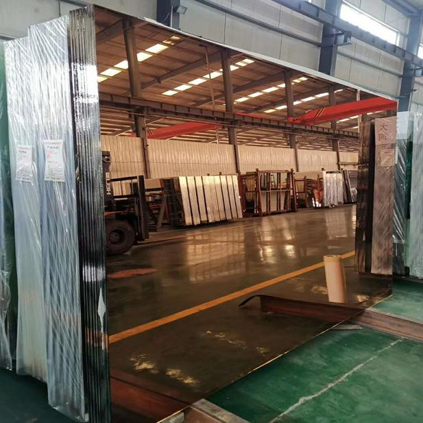 CE Certified Temperable Safety Mirror Glass Heat Moisture Proof for Gym Hotel