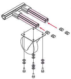 Aluminum Alloy Pipe for Workstation, Bench, Rack (AL-4000B)