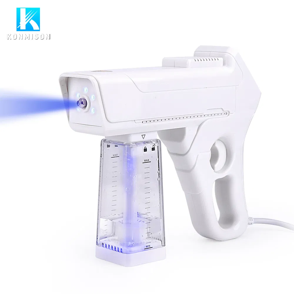 New Design Blue Ray Disinfectant Nano Spray Gun with Touch Screen Control