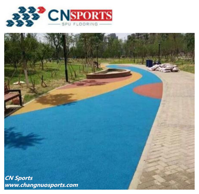 Cushion Rebounce Safety EPDM Granules Rubber Flooring for Playground and Running Track