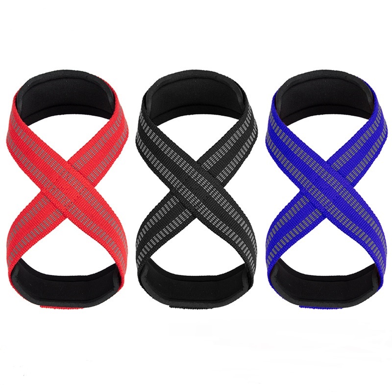 Лямки для становой тяги JULYFIT хлопковые усиленные