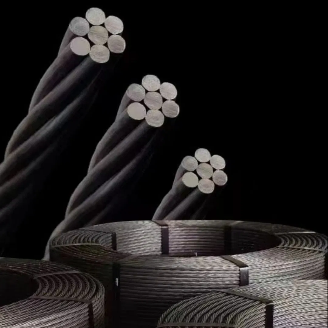 High Tensile Strength 15.24mm 7 Wires PC Strand for Construction