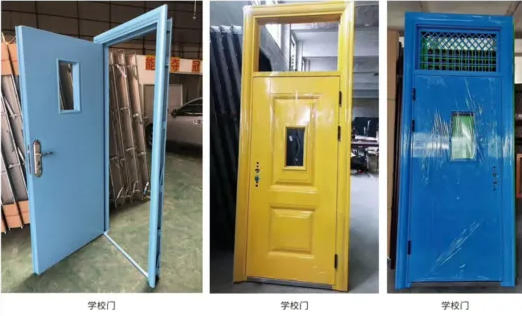 Custom Fd60 Fireproof Steel Security Doors for Schools: Termite & Moisture Resistant