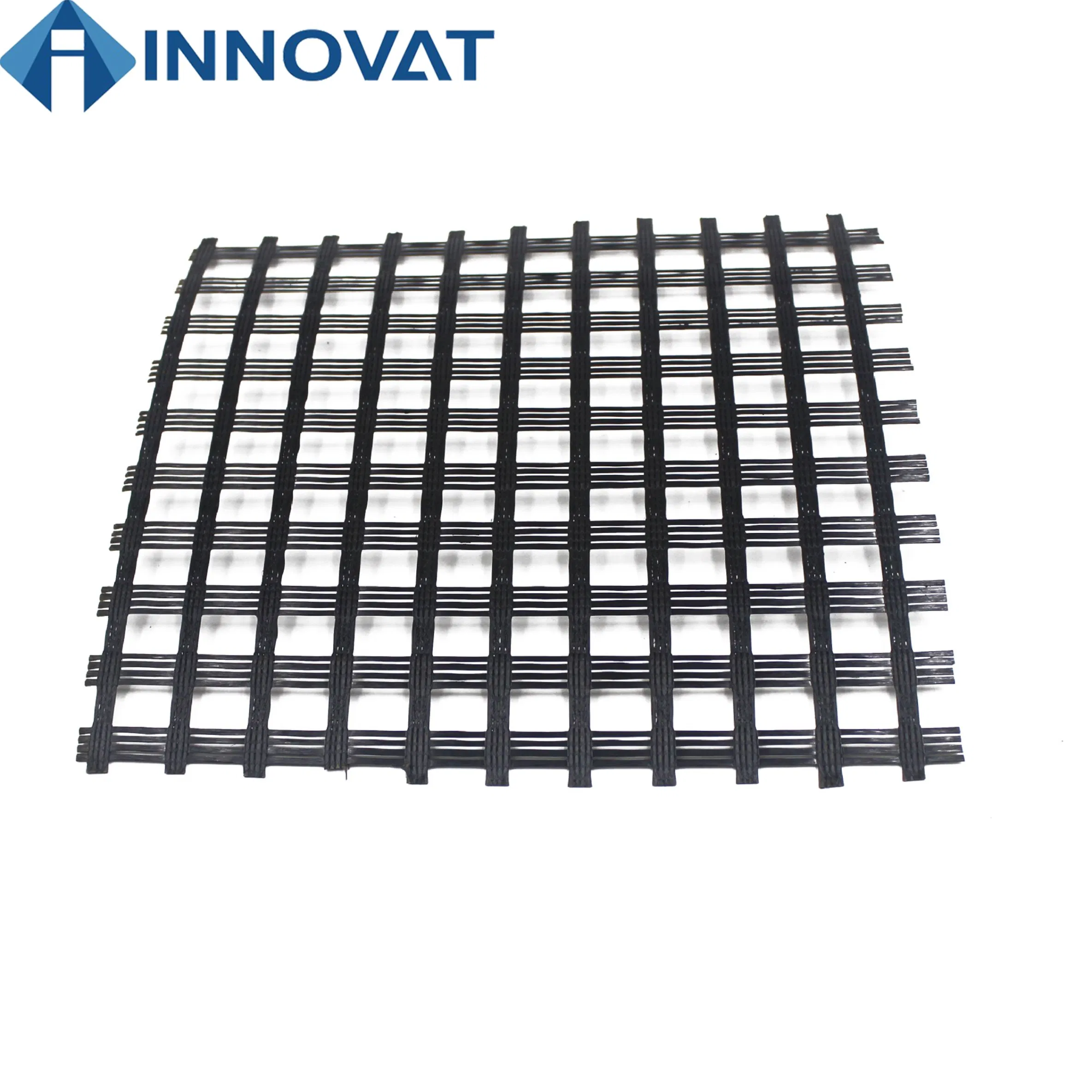 Yarn Textile Warp Knitting Fiberglass Geogrid Plastic Mesh