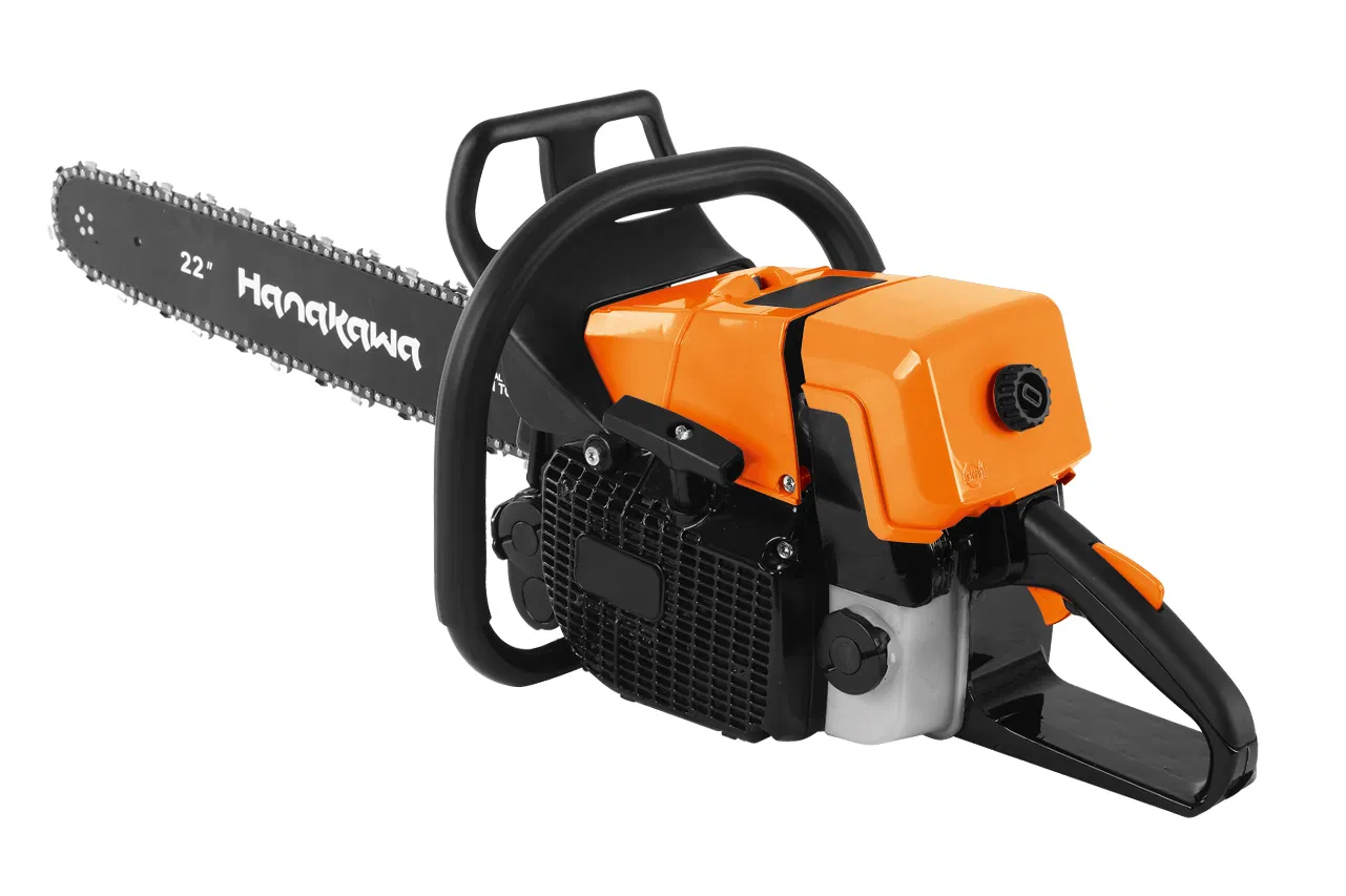 Hanakawa H971 (440) Hot Selling Chainsaw 70.7 Cc Professional Petrol Chainsaw with 2 Stroke Air-Cooled Gasoline Engine for Wood Cutting