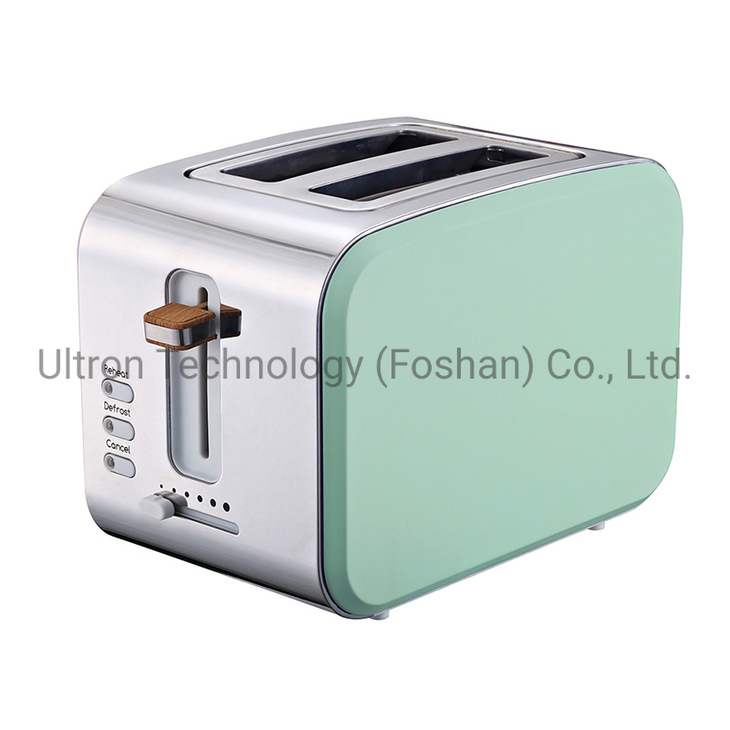 High Quality 2 Slice Extra-Wide Slot Bread Toaster with Shades Selector