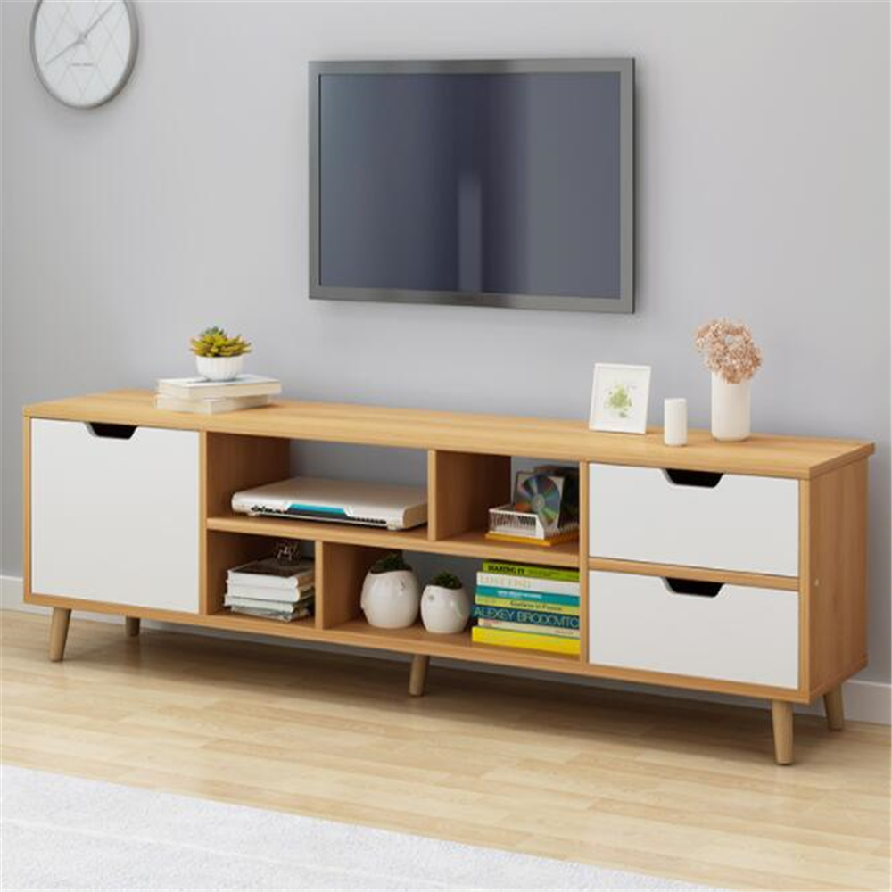Комплект мебели для гостиной деревянная тумба под ТВ